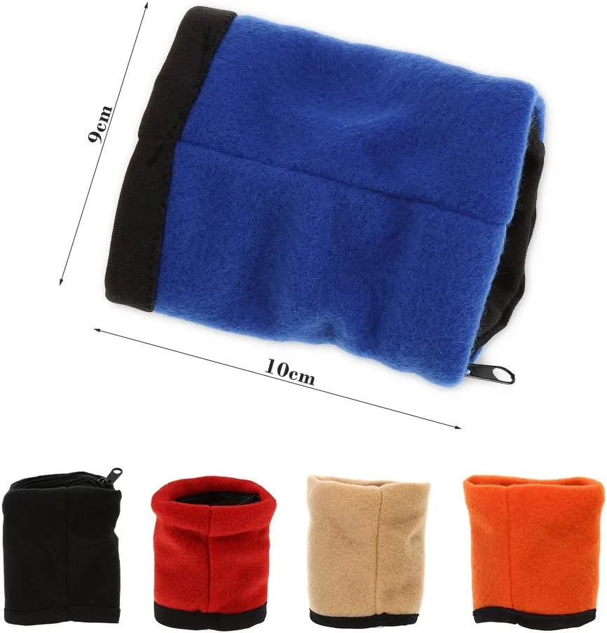 Alomejor Wrist Wallet Pouch Band Fleece Zipper Running Travel Gym Cycling Safe Sport Key Storage Lightweight