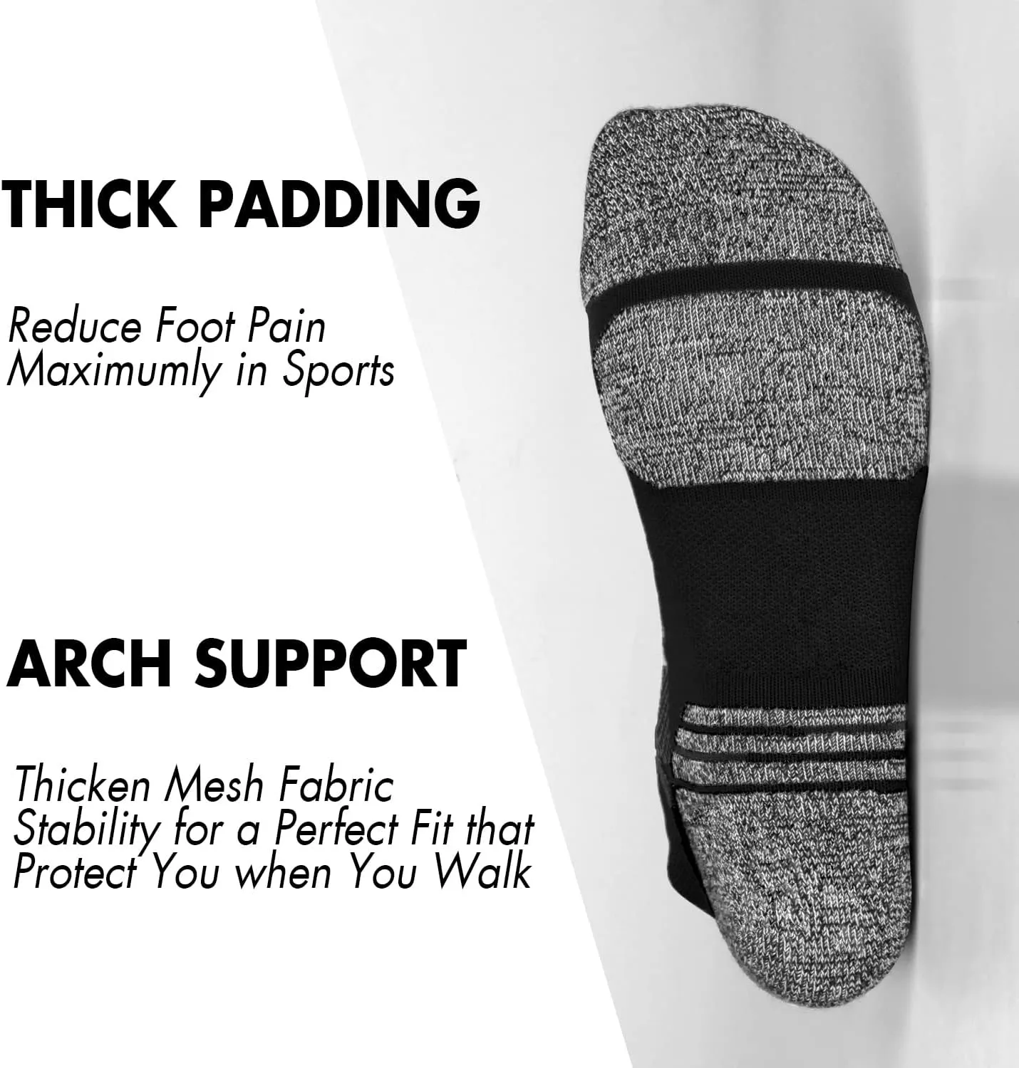 Athletic Ankle Womens Socks Running Compression Socks for Women Cozy 5 Pack Low Cut Performance Soft Tab Socks