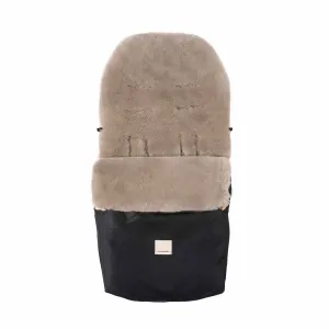 BINIBAMBA Merino Sheepskin Puffmuff - Toast