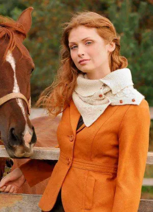 Blue Sky Alpacas Royal Alpaca Button Up Cowl *PATTERN ONLY*