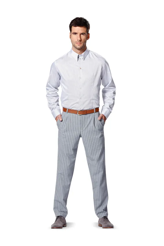 Burda 7045 Mens' Shirt Pattern