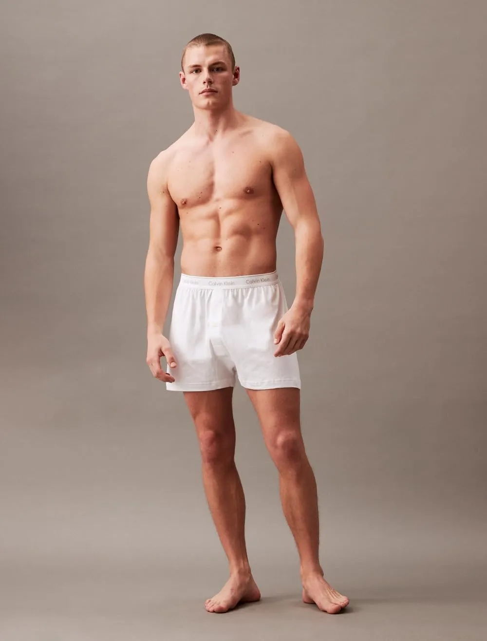 Calvin Klein Men's Cotton Classics 3-Pack Knit Boxer