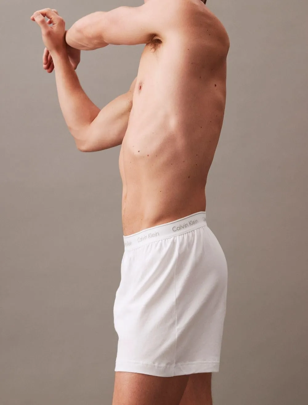 Calvin Klein Men's Cotton Classics 3-Pack Knit Boxer