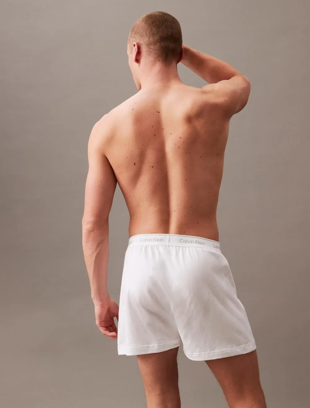 Calvin Klein Men's Cotton Classics 3-Pack Knit Boxer