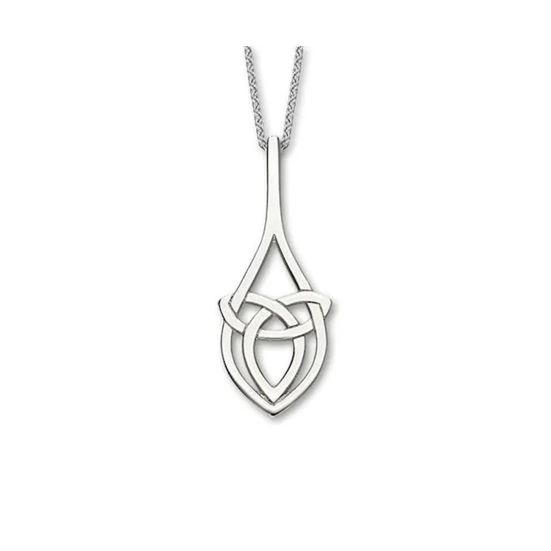 Celtic Sterling Silver Pendant - P975