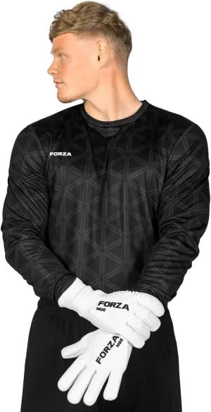 FORZA Mens Goalkeeper Jersey Shirt [XS-XXL] - Premium Long Sleeve Soccer Jerseys with Sweat-Wicking Polyester Finish