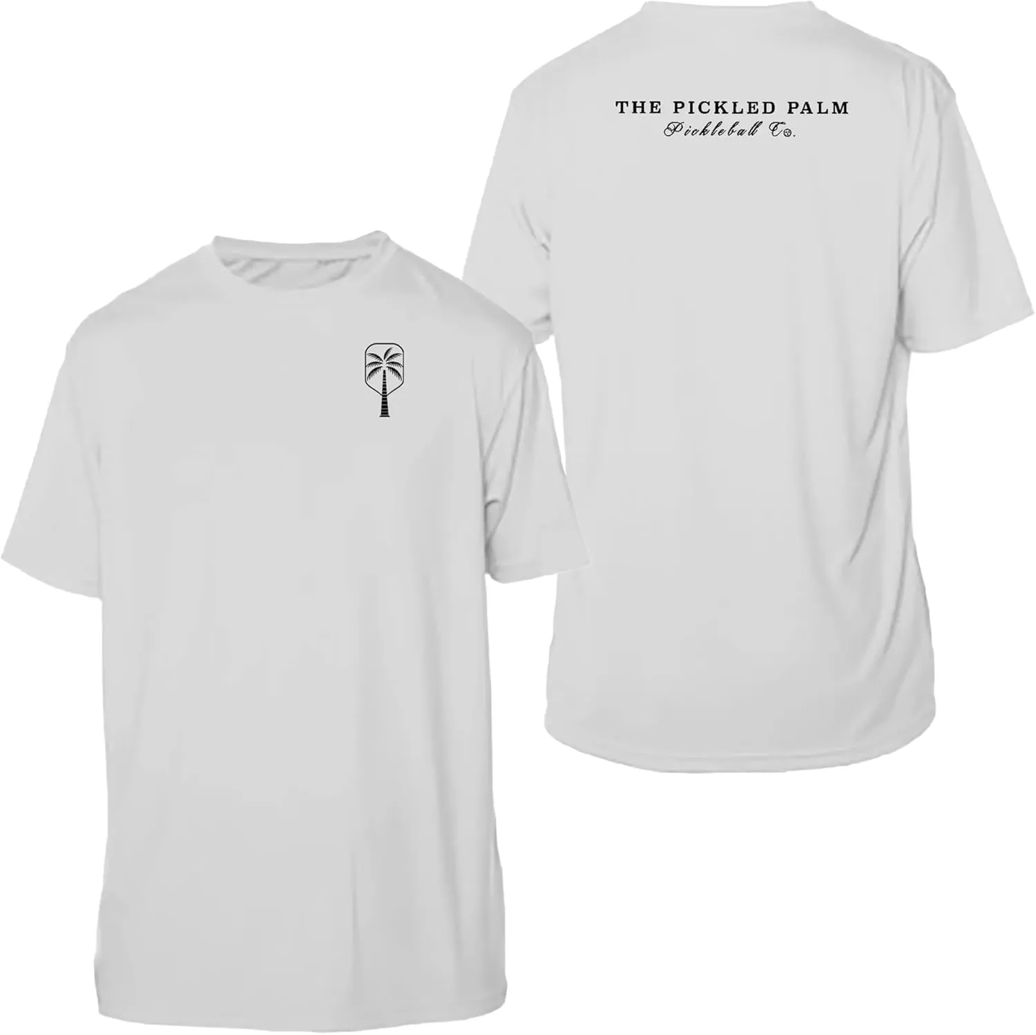 Mens Performance Short Sleeve Pickleball Shirt  Premium UV Protection, Moisture-Wicking, and Odor-Fighting Design