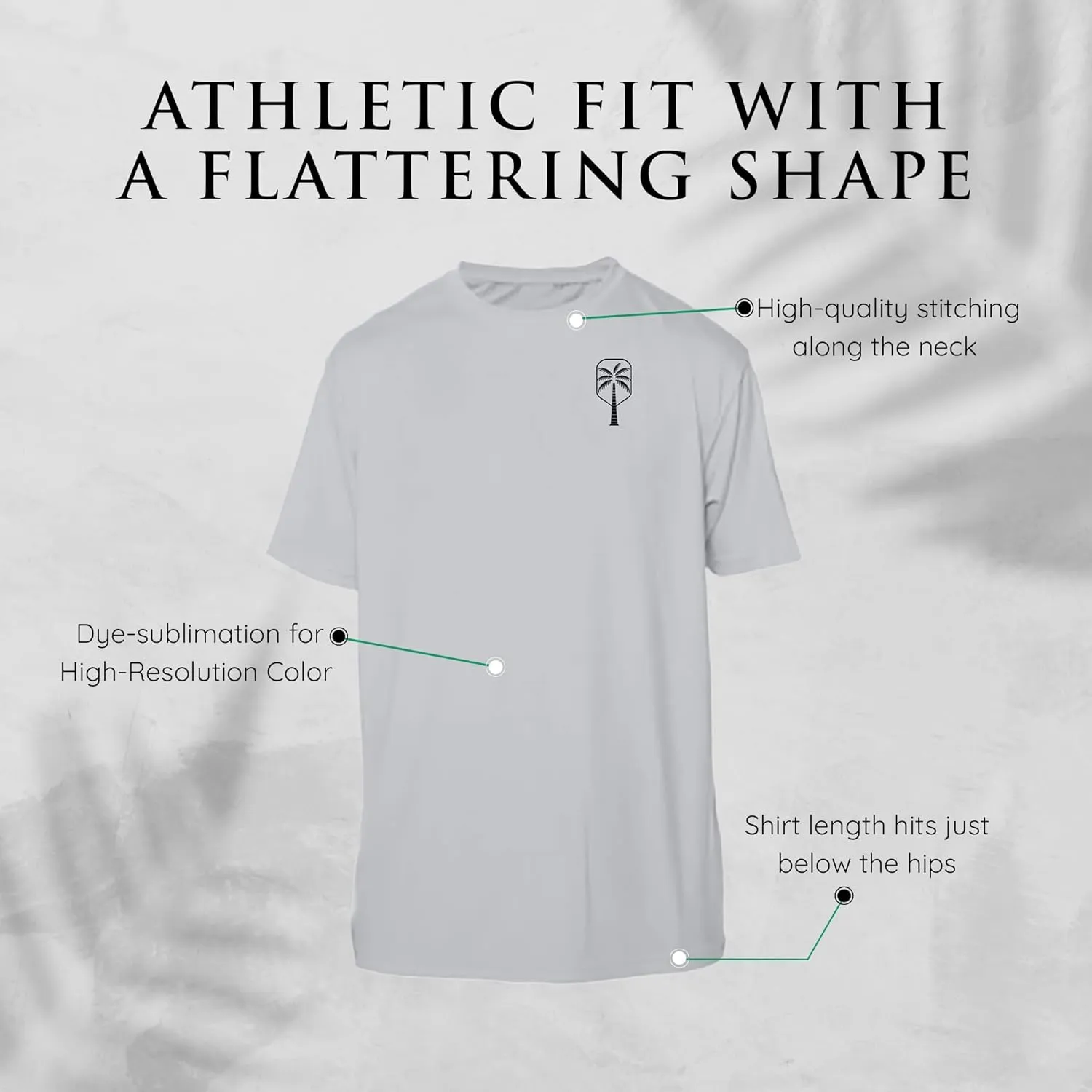 Mens Performance Short Sleeve Pickleball Shirt  Premium UV Protection, Moisture-Wicking, and Odor-Fighting Design