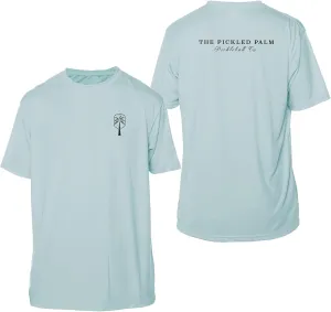 Mens Performance Short Sleeve Pickleball Shirt  Premium UV Protection, Moisture-Wicking, and Odor-Fighting Design
