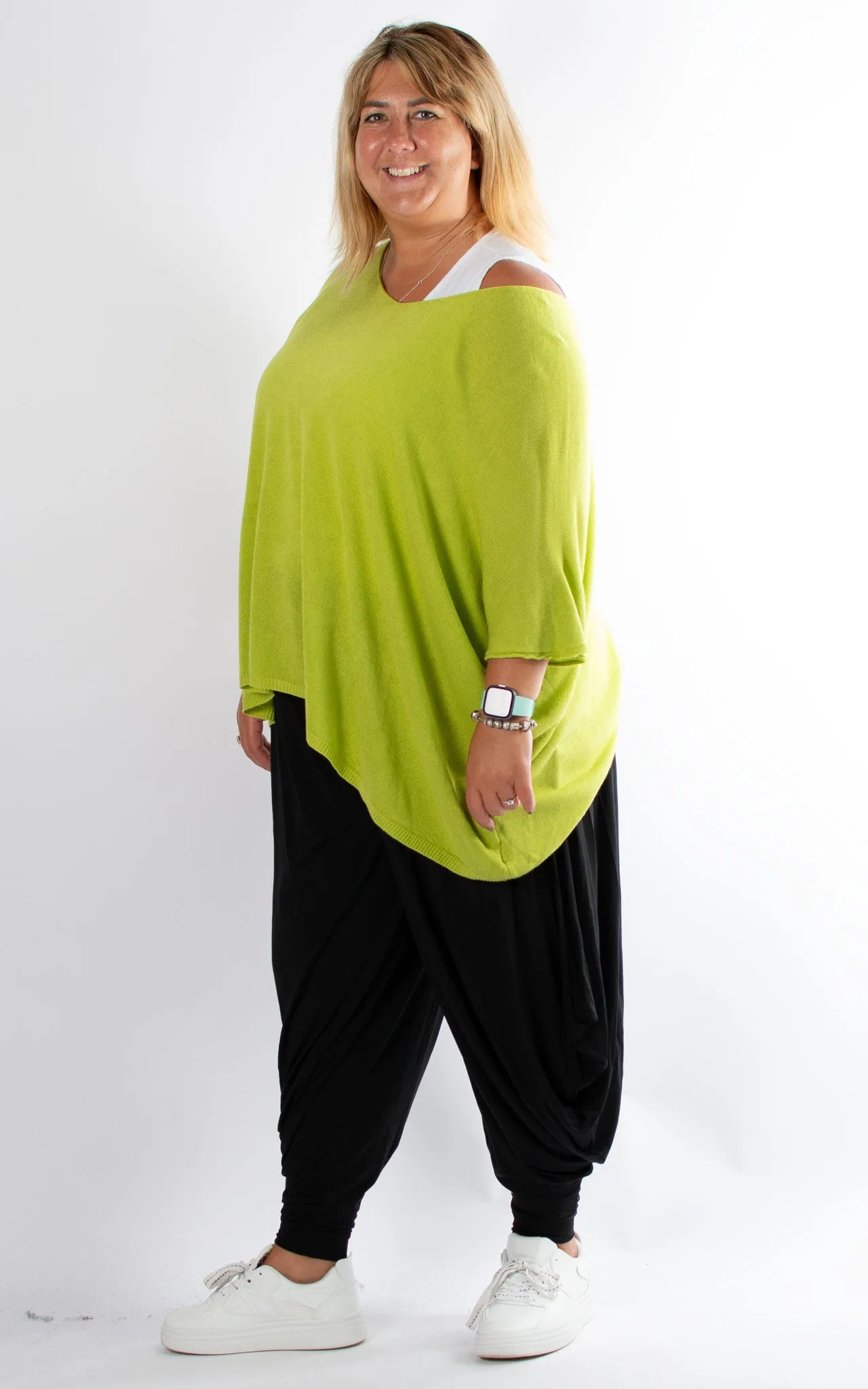Monica Fine Knit | Moss Green