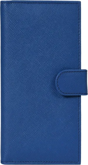 Oak Leathers Leather Checkbook Cover for Men & Women -RFID Slim Wallet Pen Holder Credit Card Gift Duplicate Checks Minimalist Design