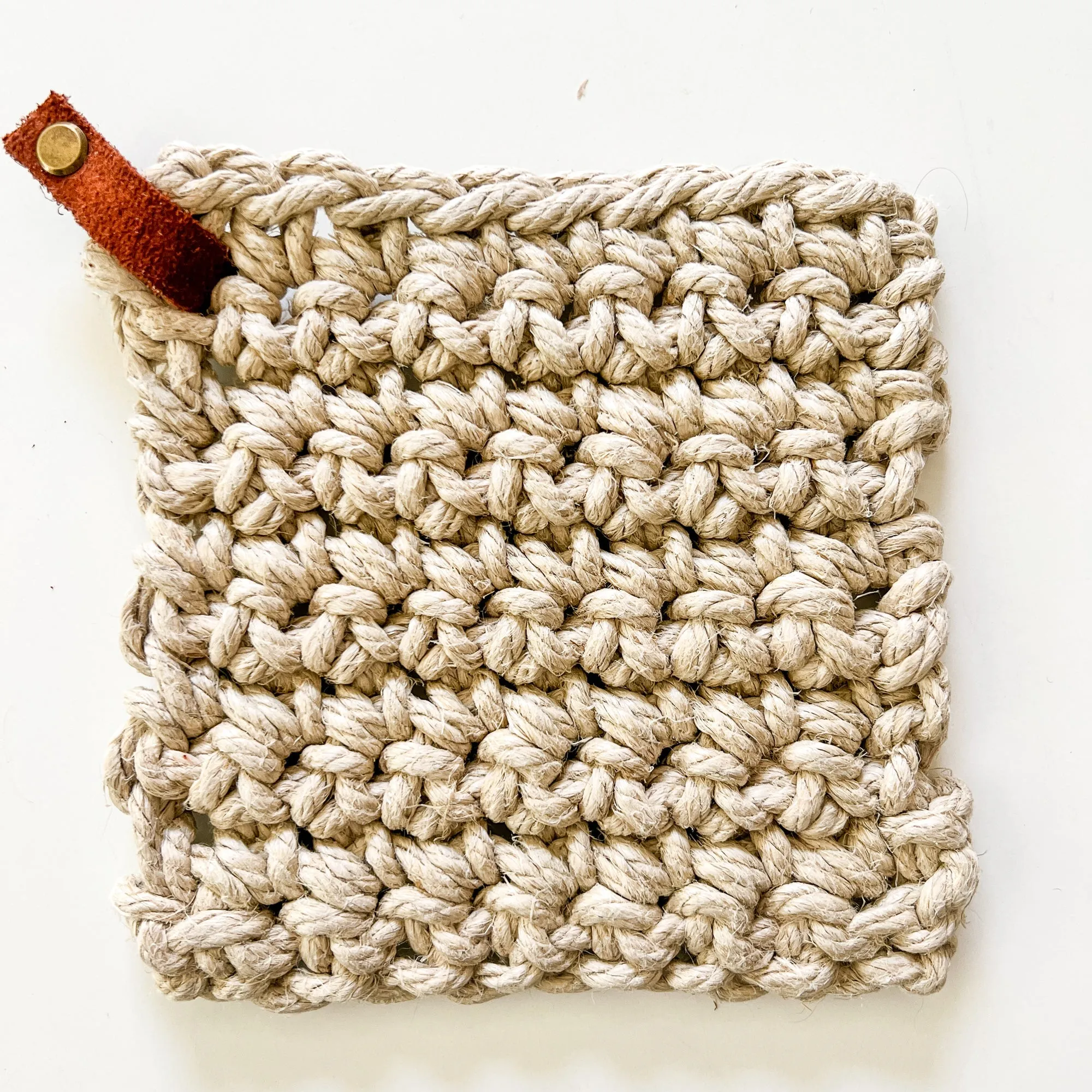 Pauline Flax Potholders Pattern