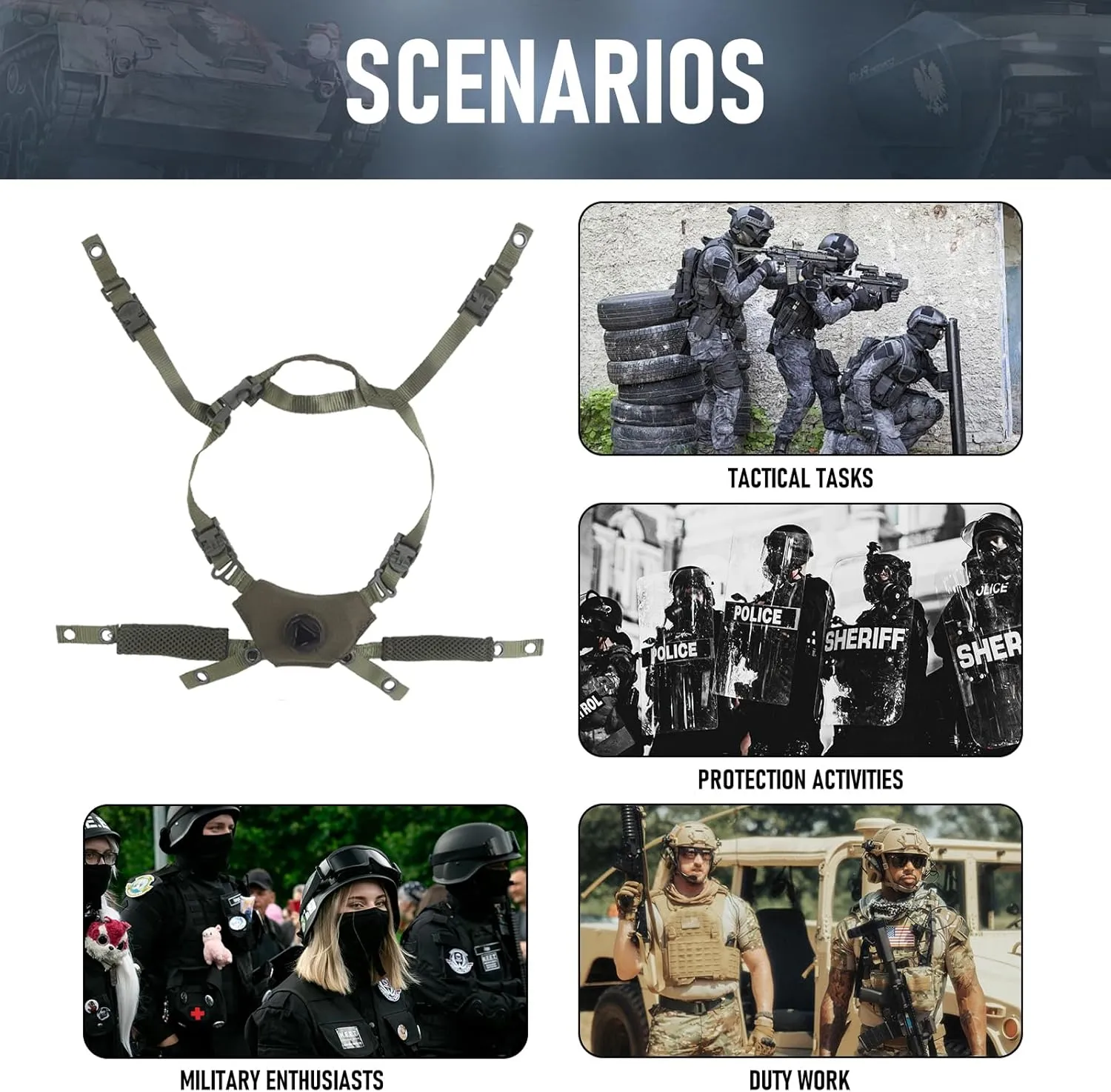 Premium Tactical Helmet Padding Kit