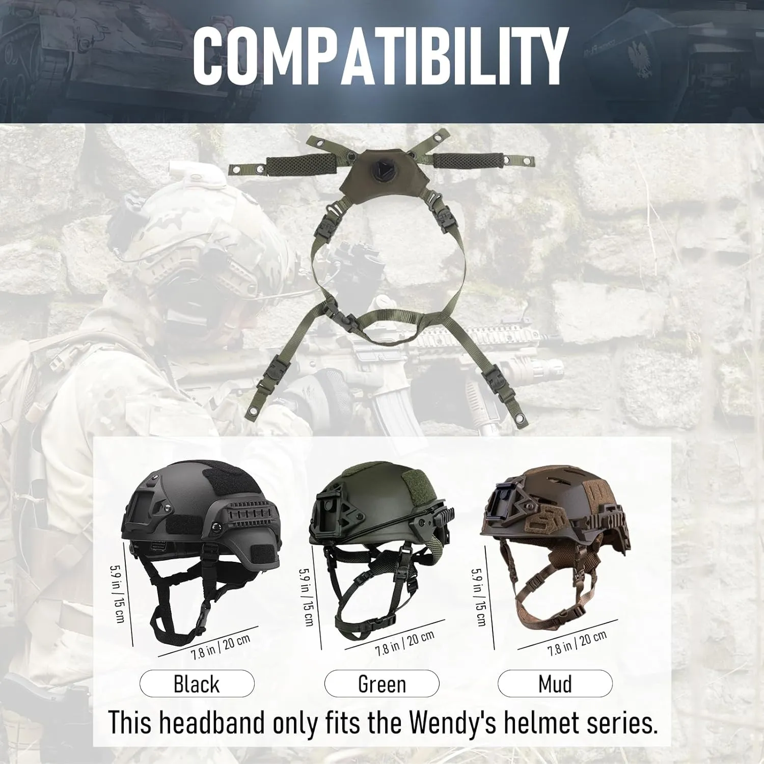 Premium Tactical Helmet Padding Kit