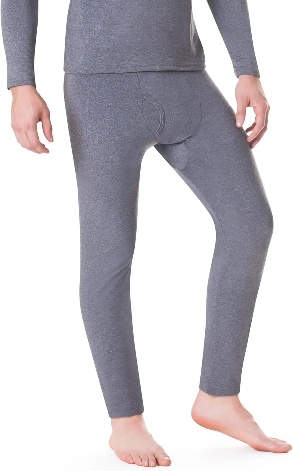 Rocky Thermal Underwear for Men Pants, Long Johns Fleece Lined Base Layer Bottoms, Insulated Leggings for Extreme Cold/Skiing