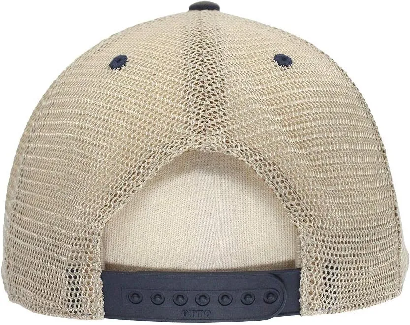The Vintage Year Washed Cotton Unstructured Soft Mesh Adjustable Trucker Baseball Cap